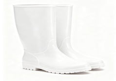 特製耐力膠(內襯)男用雨鞋