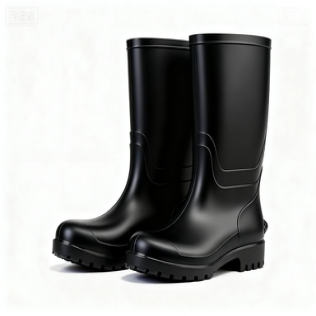 特厚耐力膠(內襯)男用工作鞋1506