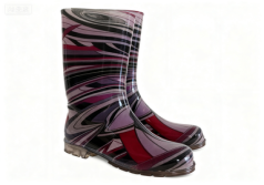 特厚耐力膠(內襯)女用雨鞋