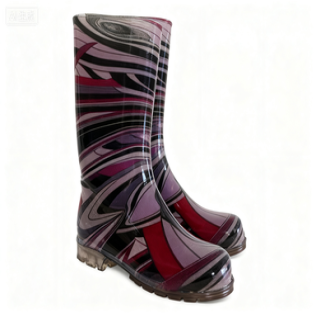 特厚耐力膠(內襯)女用雨鞋1302